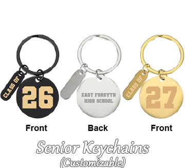 Senior Apparel Keychains