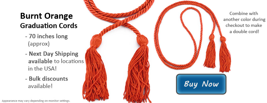 Graduation Cords from Honors Graduation