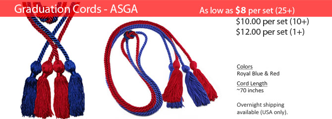 ASGA Honor Cords