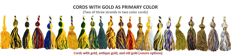 Gold Honor Cord