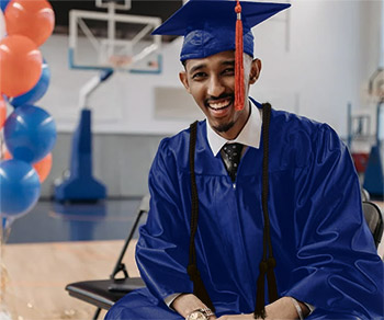 Black Graduation Cords from Honors Graduation