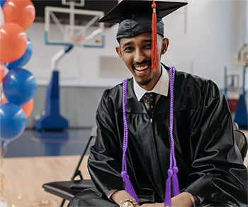 Fabulous Graduation Cords in Purple and White