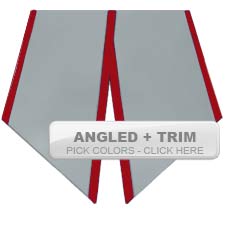 Graduation Stoles - Angled with Trim