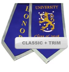 Custom Classic Stoles with Trim