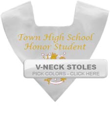 Custom V-Neck Stoles