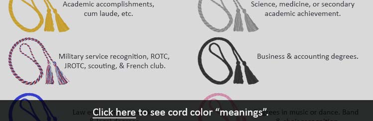 About: Cords for Graduation – What do they mean