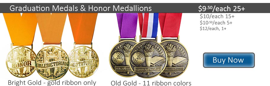 Graduation Medals