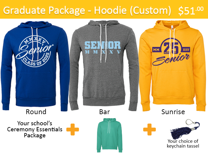 Senior Class Hoodie Packages