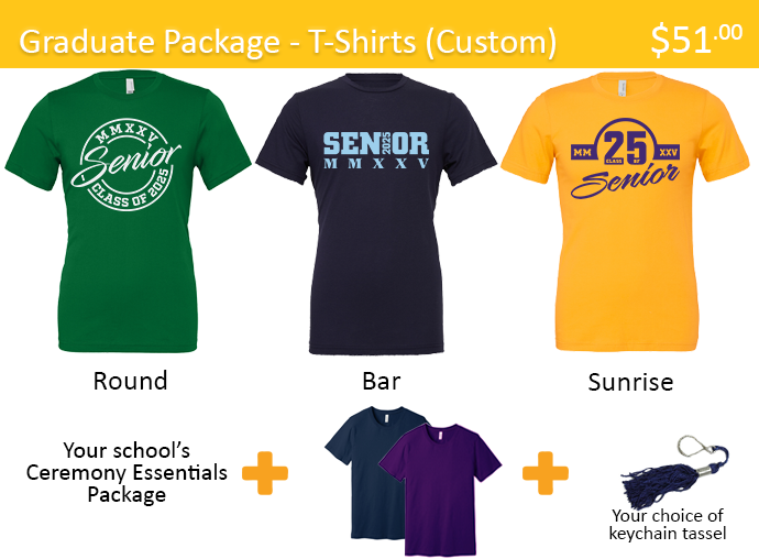 Senior Class TShirt Packages