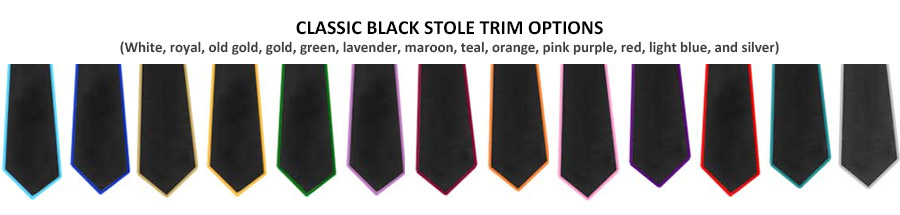 Black Stole Classic Trim Options