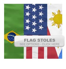 Graduation Stoles - Country Flags