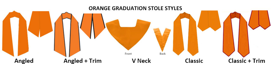 Orange Stole Styles