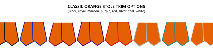 Orange Stole Classic Trim Options