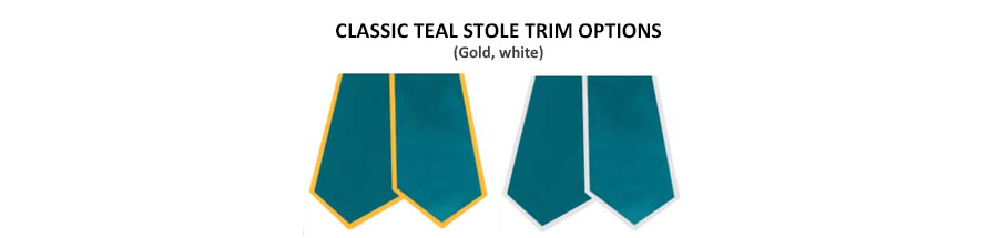 Teal Stole Classic Trim Options